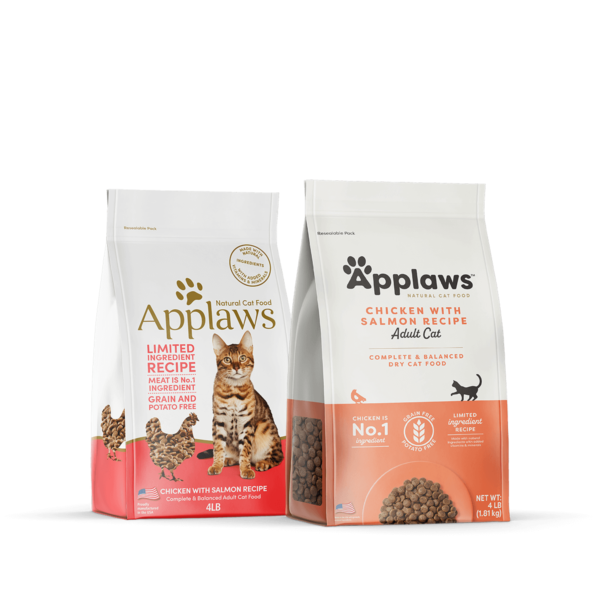 Natural Grain-Free Adult Dry Cat Food Chicken with Salmon Recipe